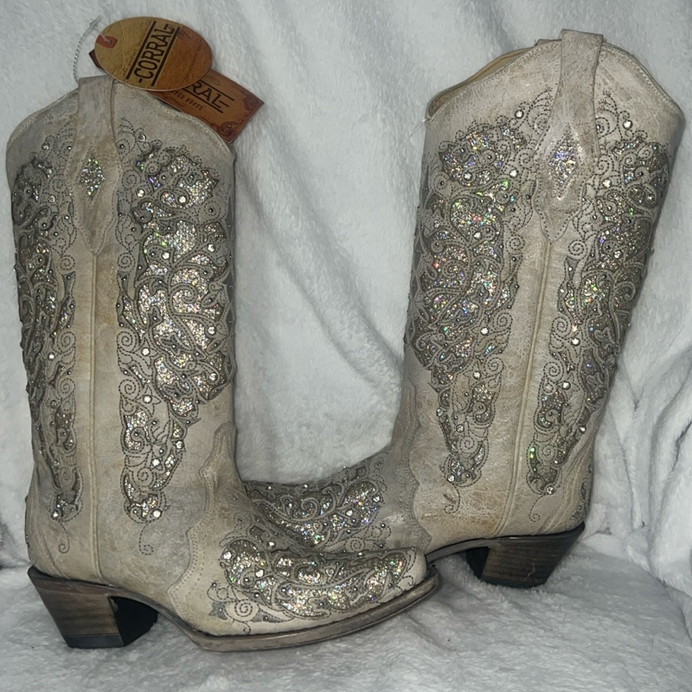 Corral embellished cowboy boots